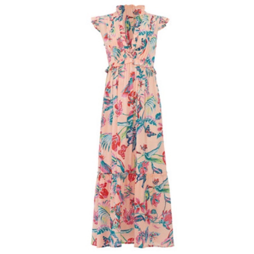 Banjanan Pink Constance Maxi sz. S